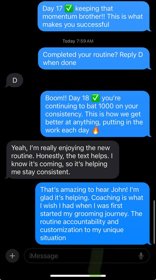 Text conversation